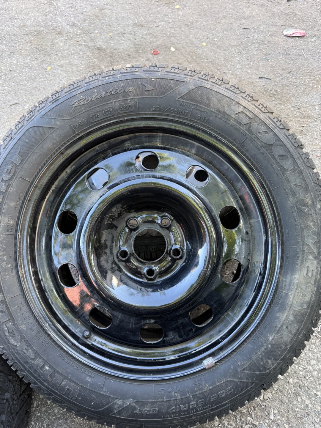 Goodyear Winter Tire with ford Steel Wheel - photo 5