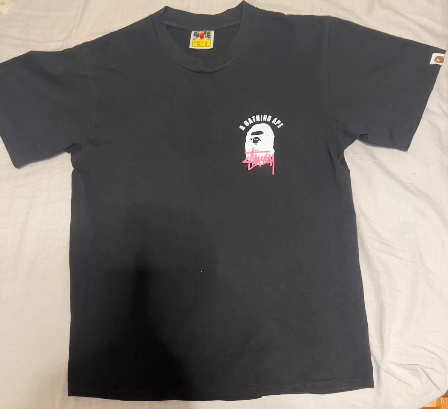 A Bathing Ape x Stussy Tee