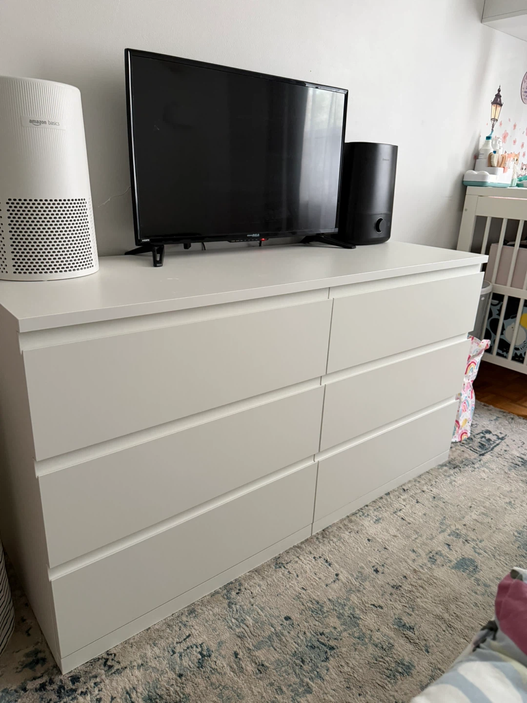 IKEA STORKLINTA 6-Drawer Dresser
