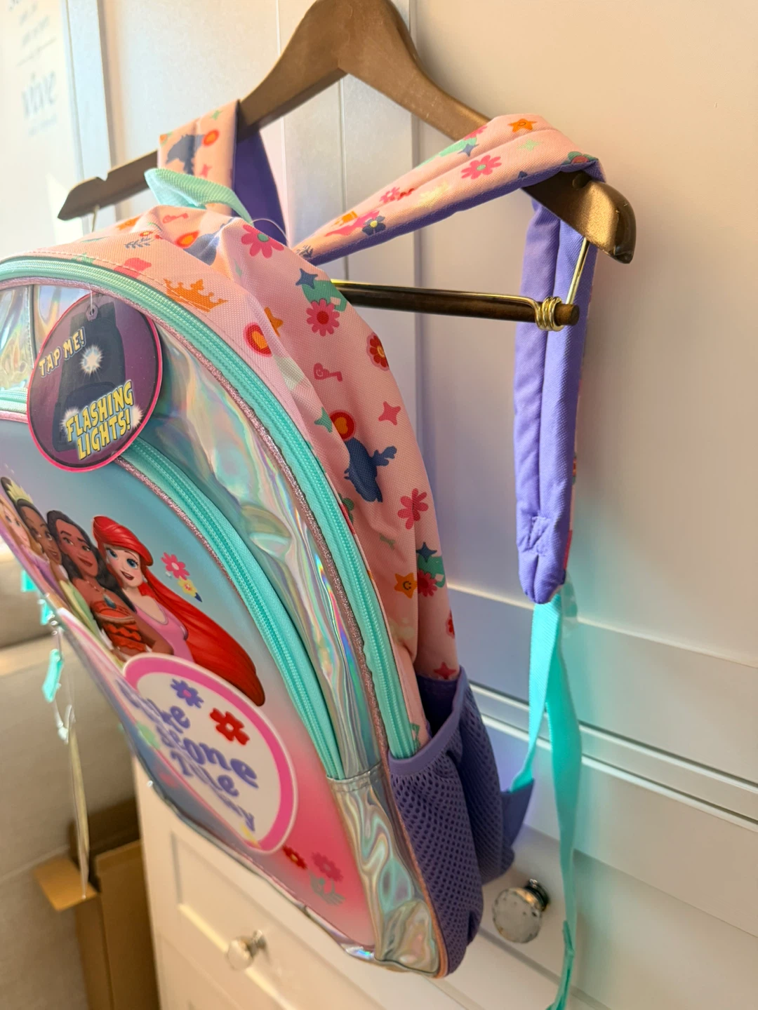 Disney Princess Backpack with Flashing Lights 17" - photo 2