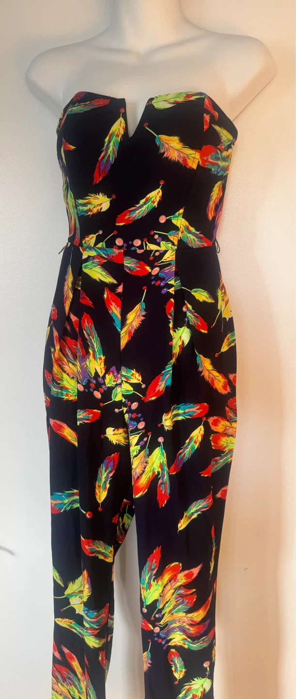 🌟 Mustard Seed Strapless Jumpsuit - Size Small 🌟