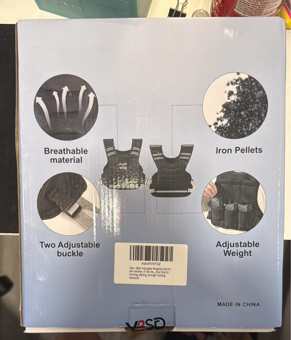 Adjustable Weighted Vest for Training - photo 4