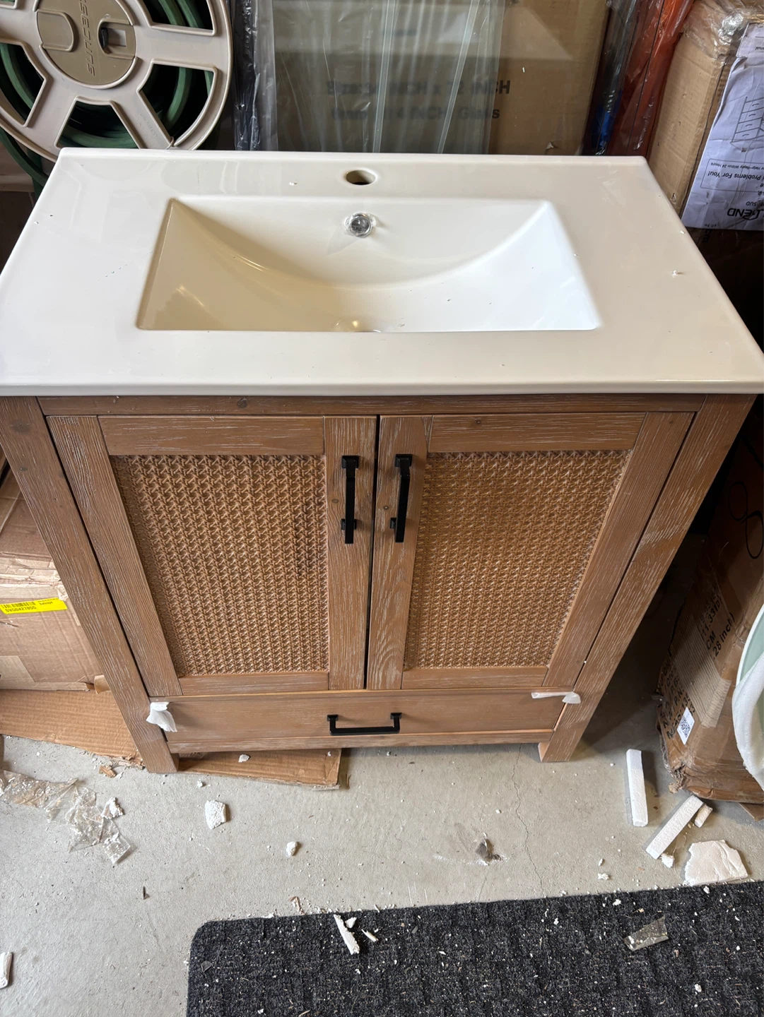 Antique Bathroom Vanity with Sink