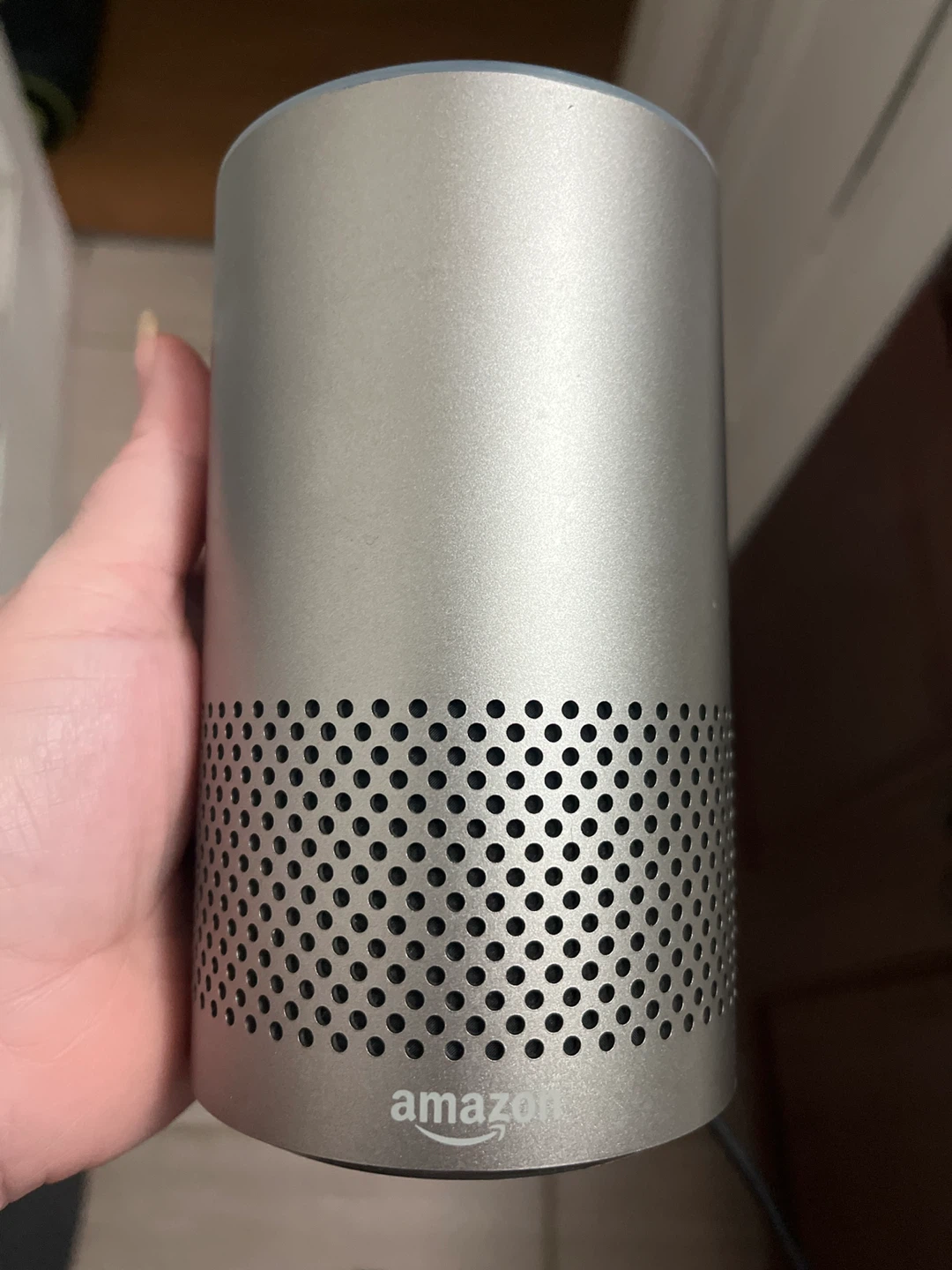 Amazon Echo Smart Speaker - Silver