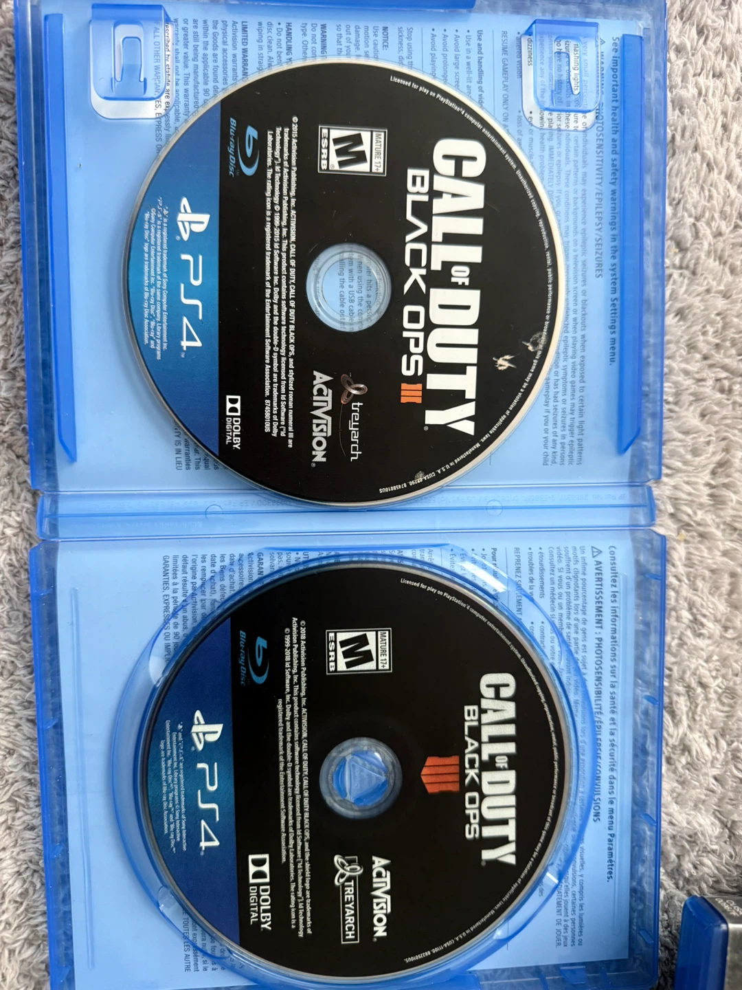 PS4 games high quality no scratches for sale - photo 5