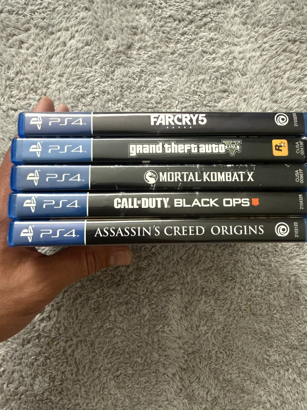 PS4 games high quality no scratches for sale