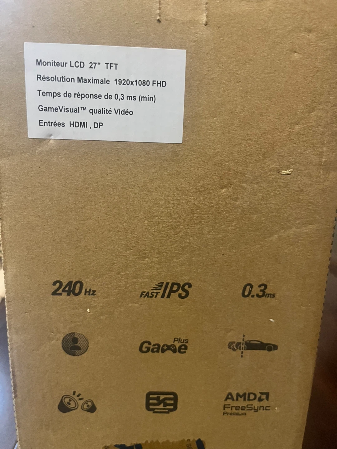 27" FHD 240Hz Gaming Monitor - photo 3