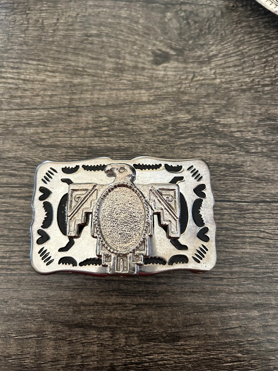 Vintage Thunderbird Belt Buckle