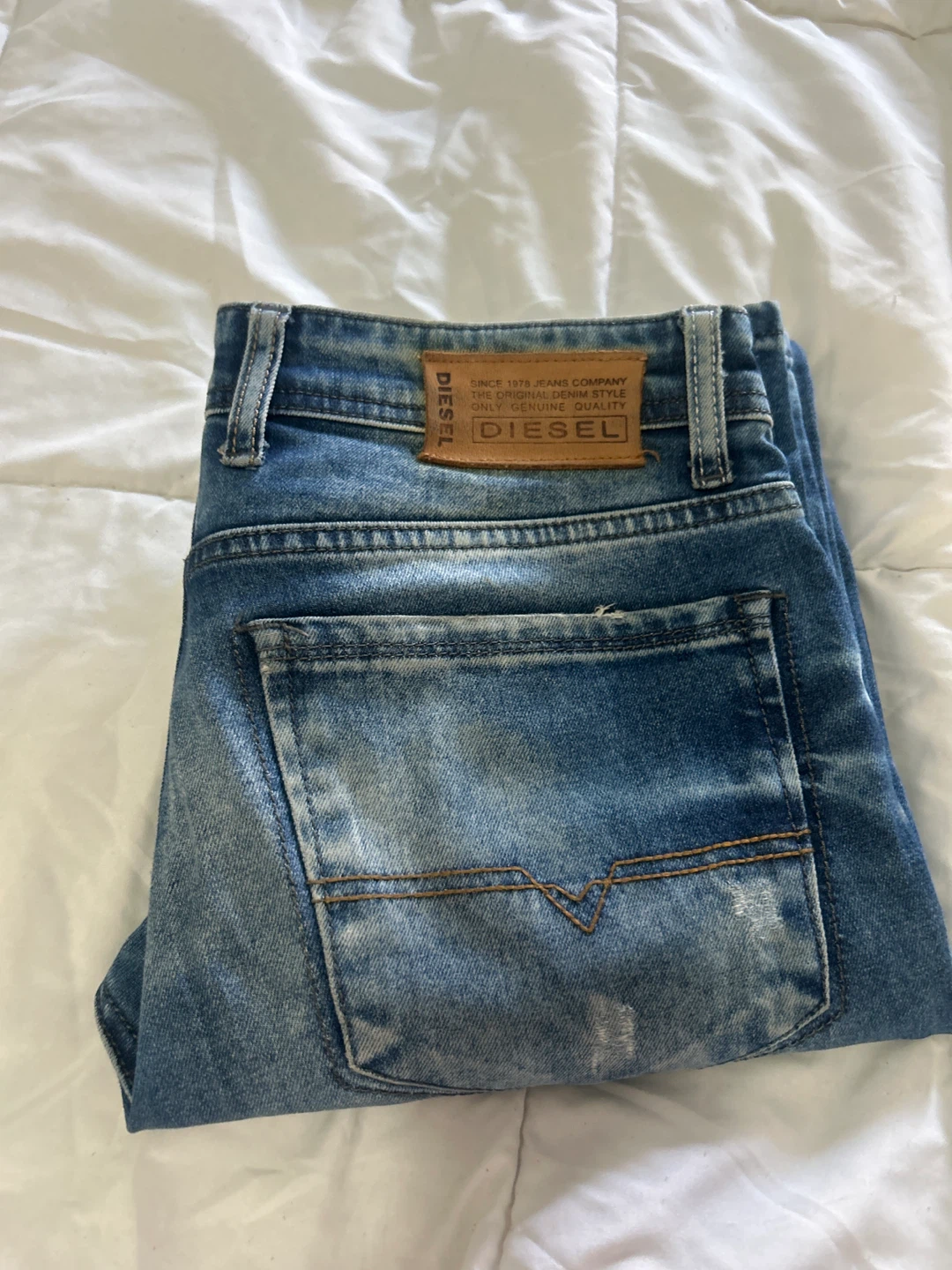 Diesel Men's Jeans Size 31 Distressed Blue Wash - photo 2