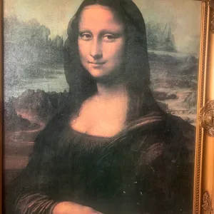 Framed Mona Lisa Print