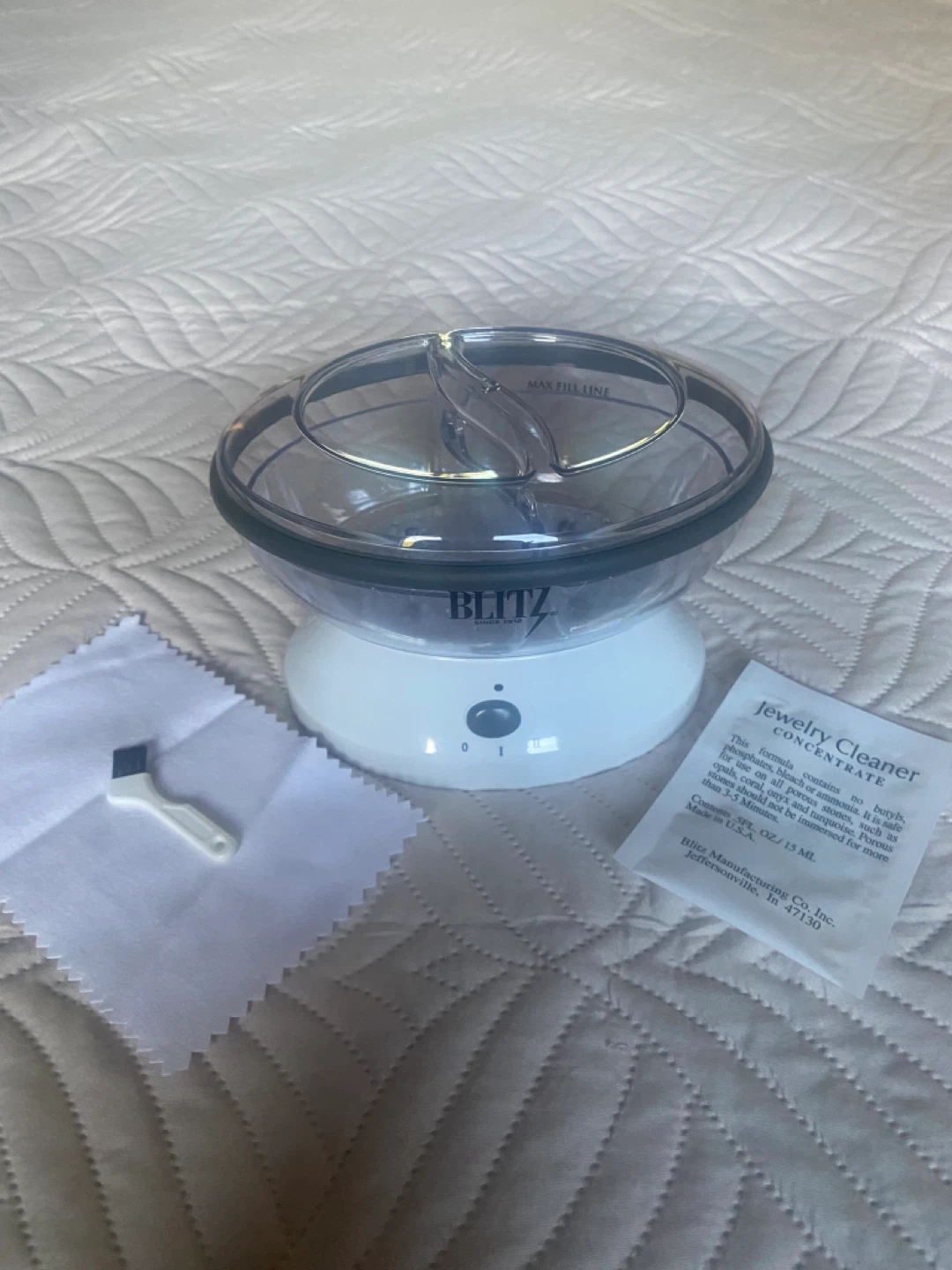 Blitz Ultra Jewelry Cleaning Machine with Concentrate - photo 2