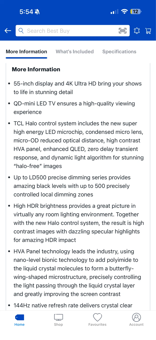 TCL 55" QM6 QD-Mini LED Smart Google TV - photo 4