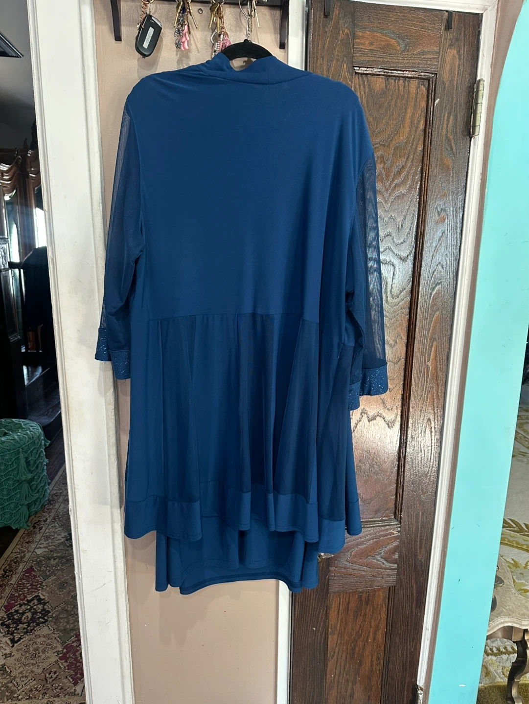 R&M Richards Blue 2-Piece Dress Set - photo 3