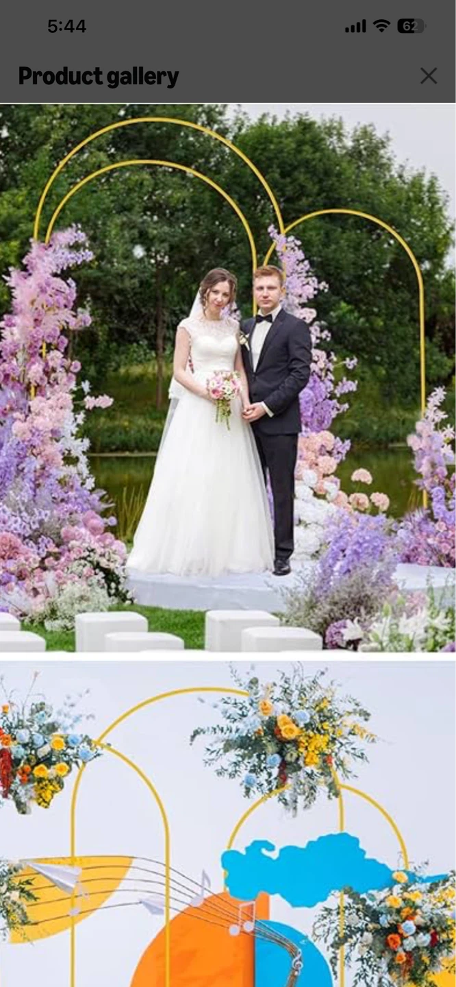 Wokceer Arch Backdrop Stand Set - photo 5