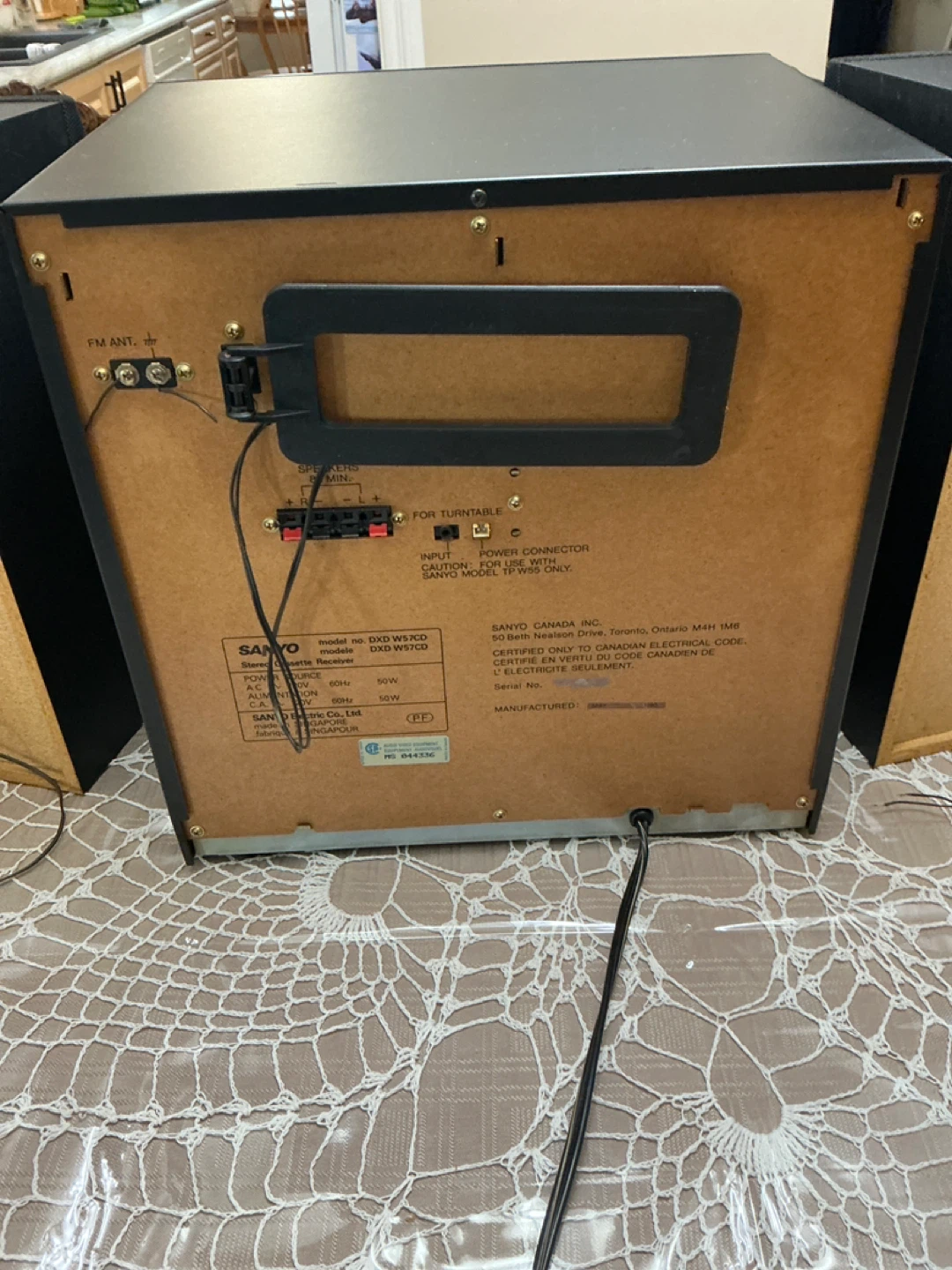 Sanyo Stereo System with Speakers - photo 5