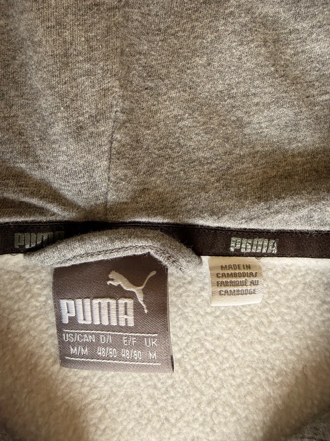 Puma Grey Full-Zip Hoodie - photo 3