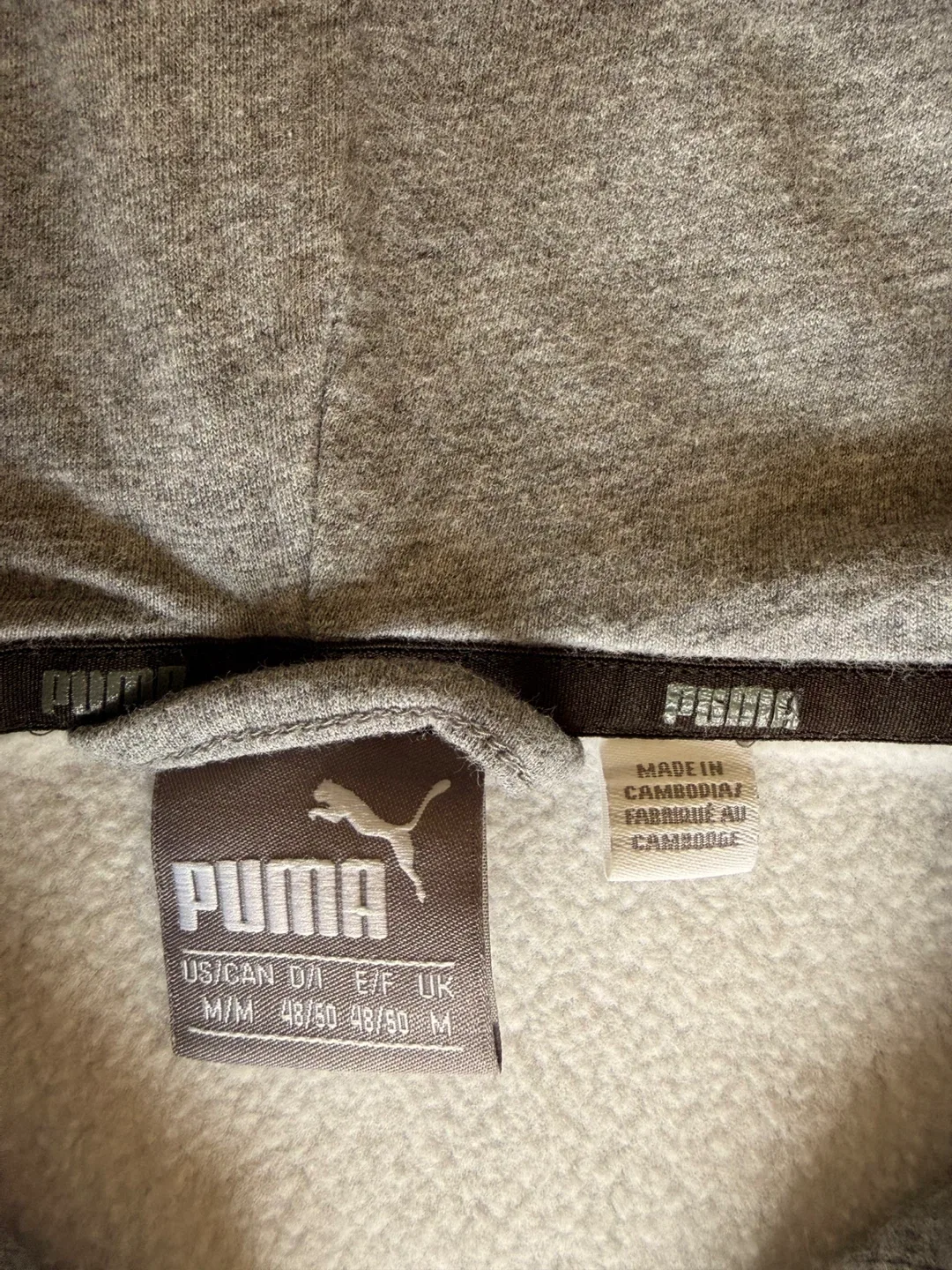 Puma Grey Full-Zip Hoodie - photo 3
