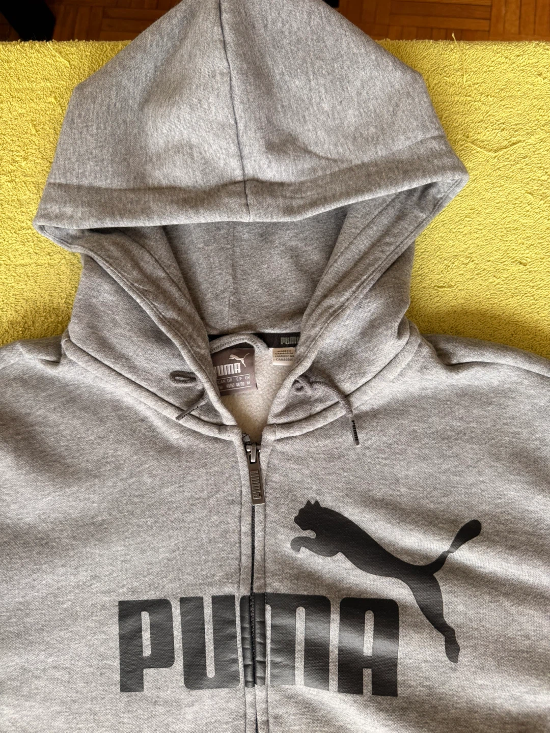 Puma Grey Full-Zip Hoodie - photo 2