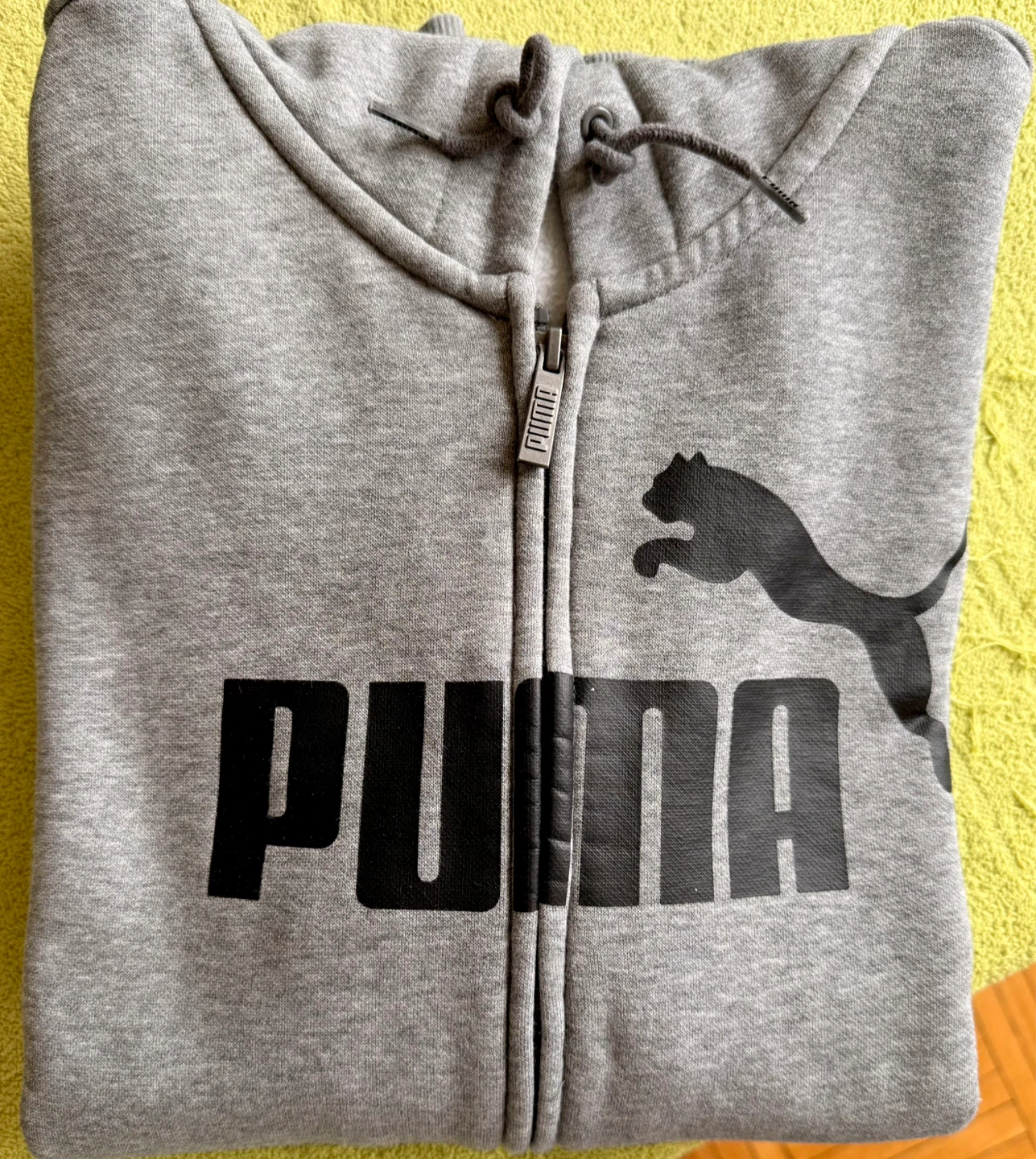 Puma Grey Full-Zip Hoodie - photo 5