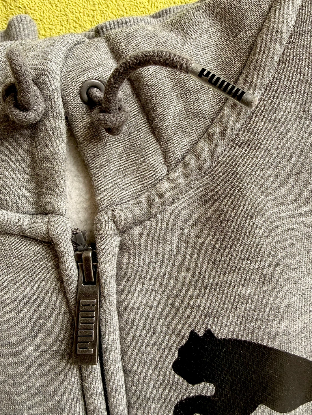 Puma Grey Full-Zip Hoodie - photo 4