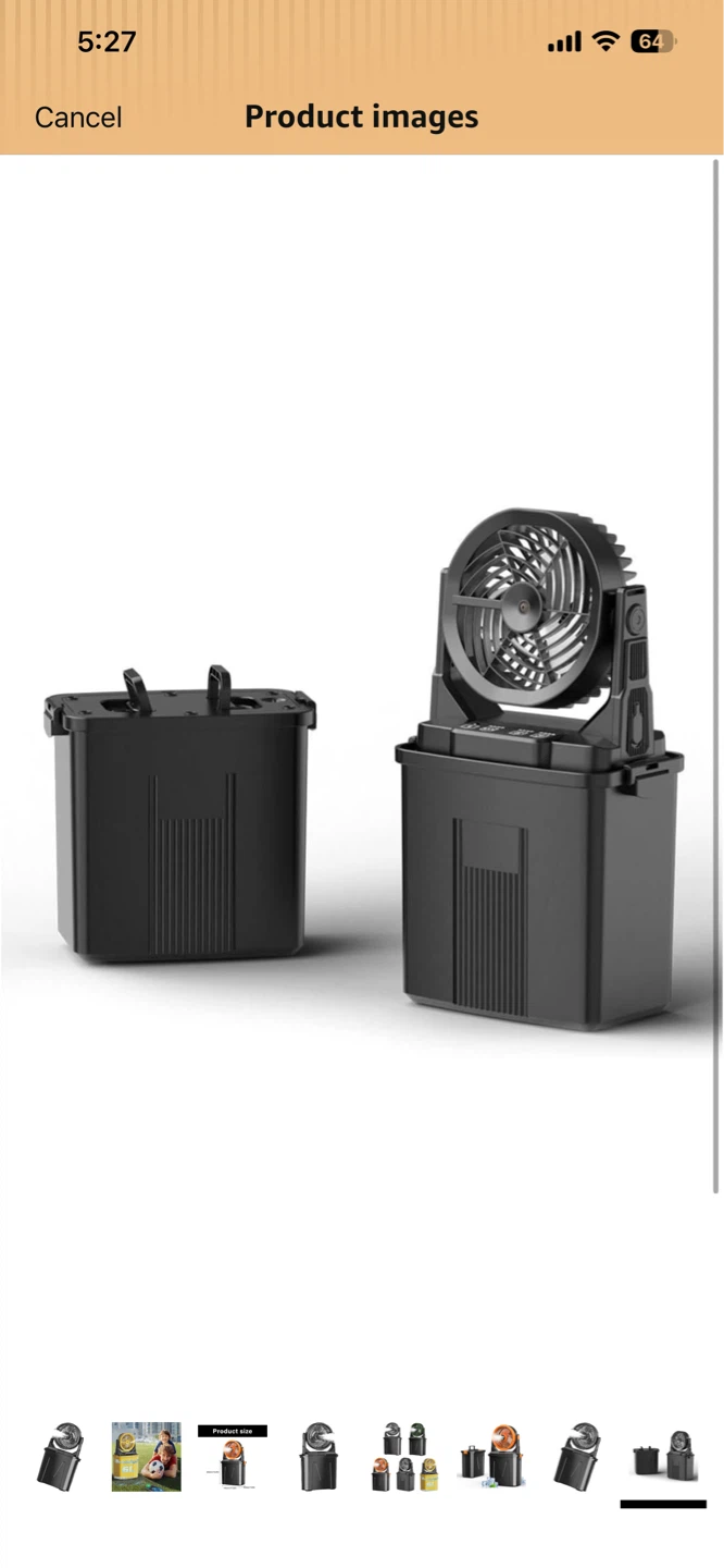Portable Misting Fan Cooler - photo 4