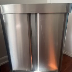 simplehuman Rectangular Dual Trash Can