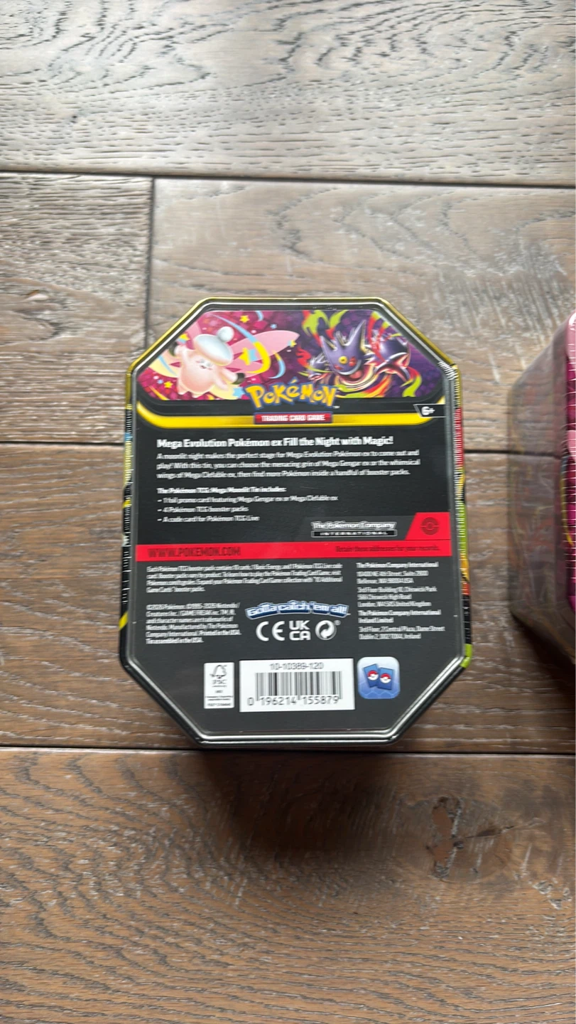 Pokemon Trading Card Game Mega Clefable EX Tin - photo 2