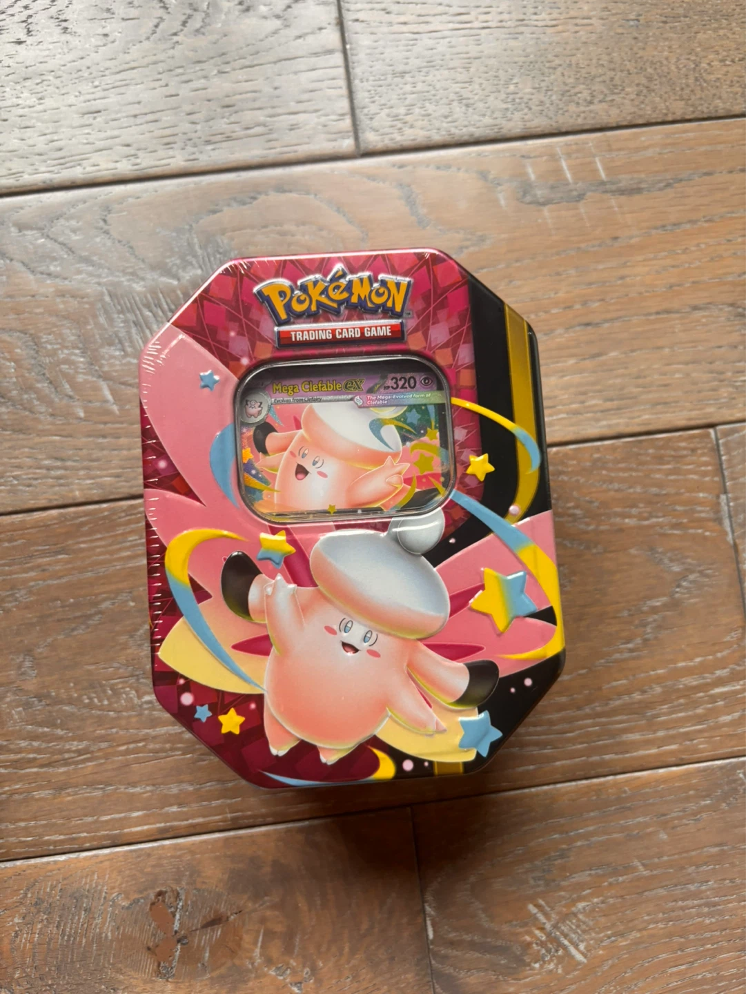 Pokemon Trading Card Game Mega Clefable EX Tin