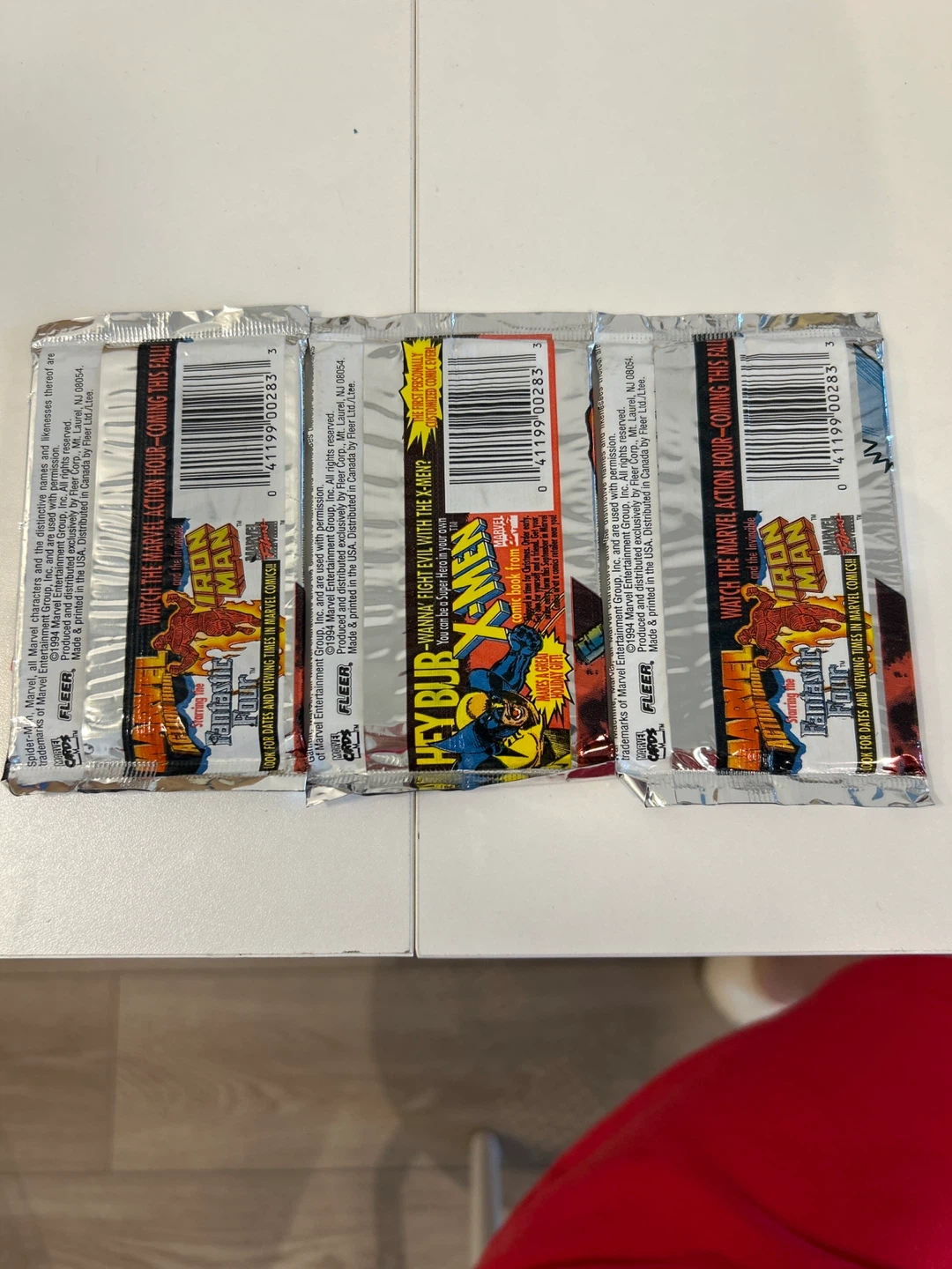 1994 Fleer Marvel Universe Trading Card Packs (Set of 3) - photo 2