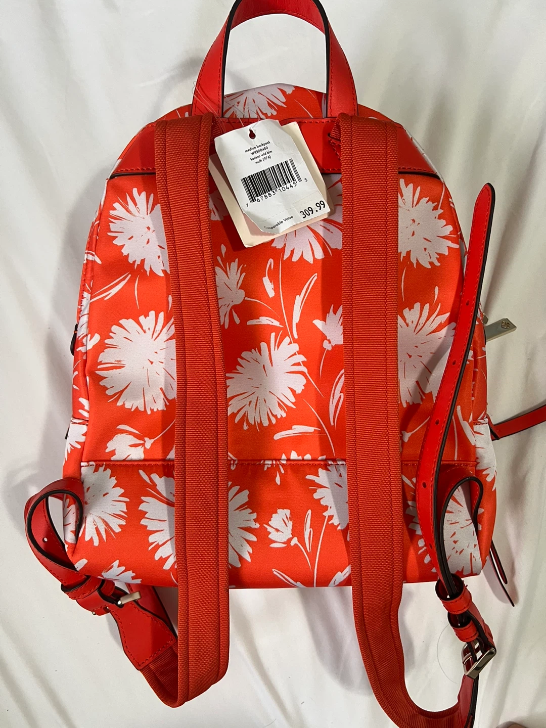 Kate Spade New York Backpack - Orange Floral - photo 3
