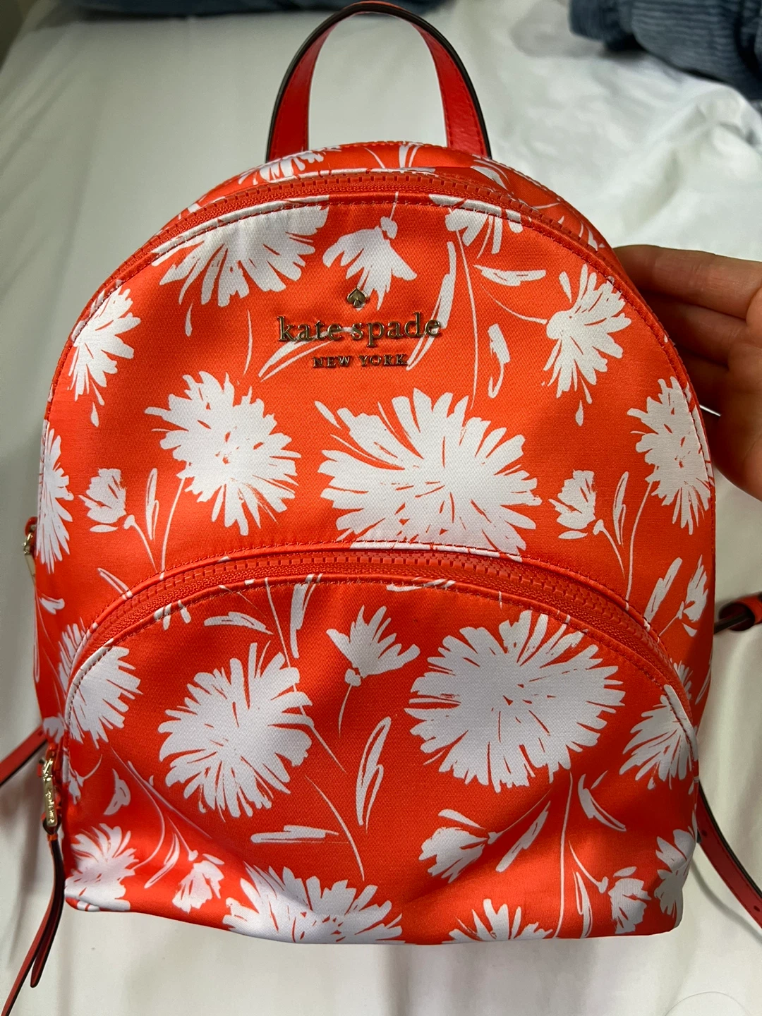 Kate Spade New York Backpack - Orange Floral