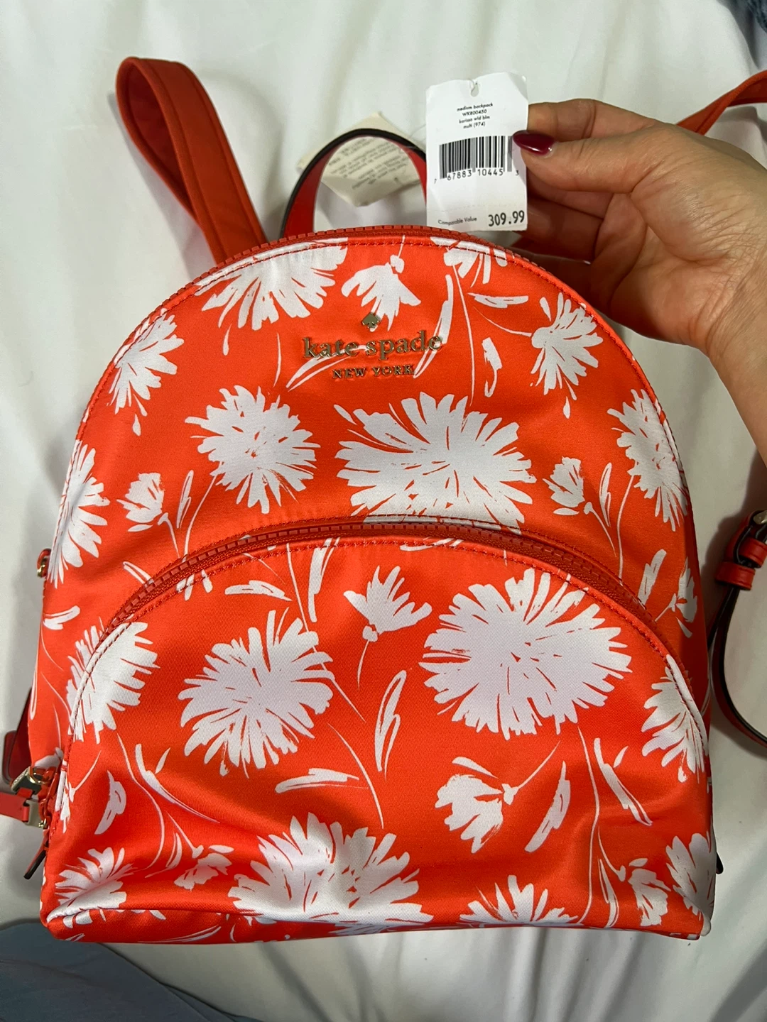 Kate Spade New York Backpack - Orange Floral - photo 2