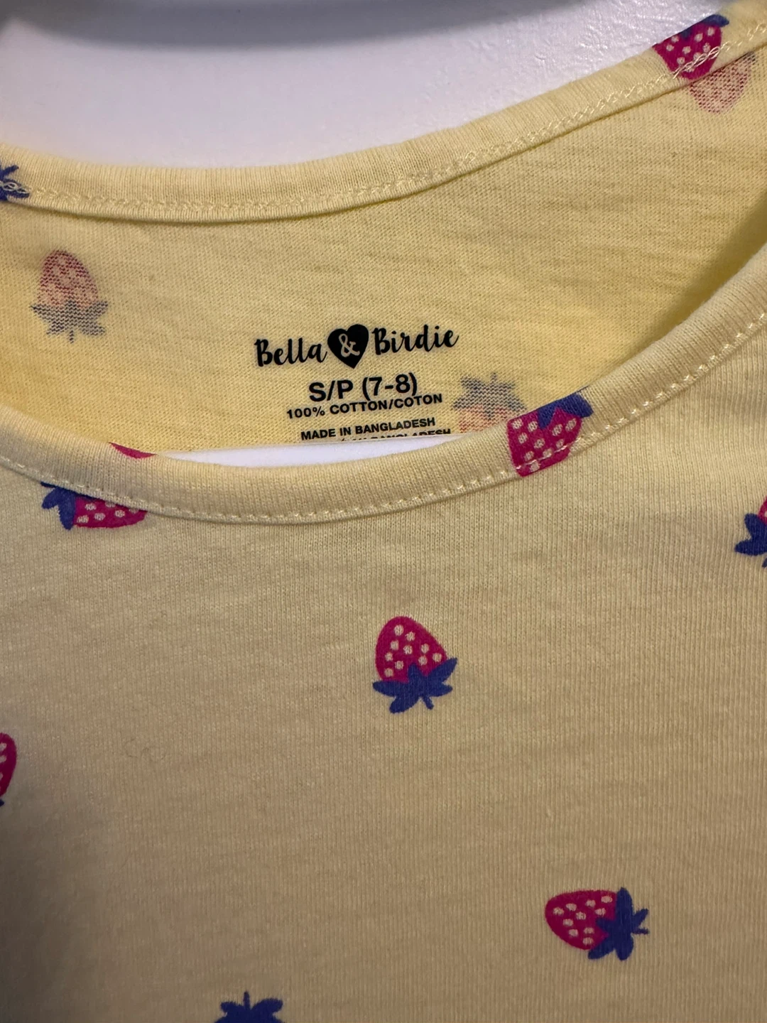 Bella & Birdie Girls' Strawberry Dress - photo 2