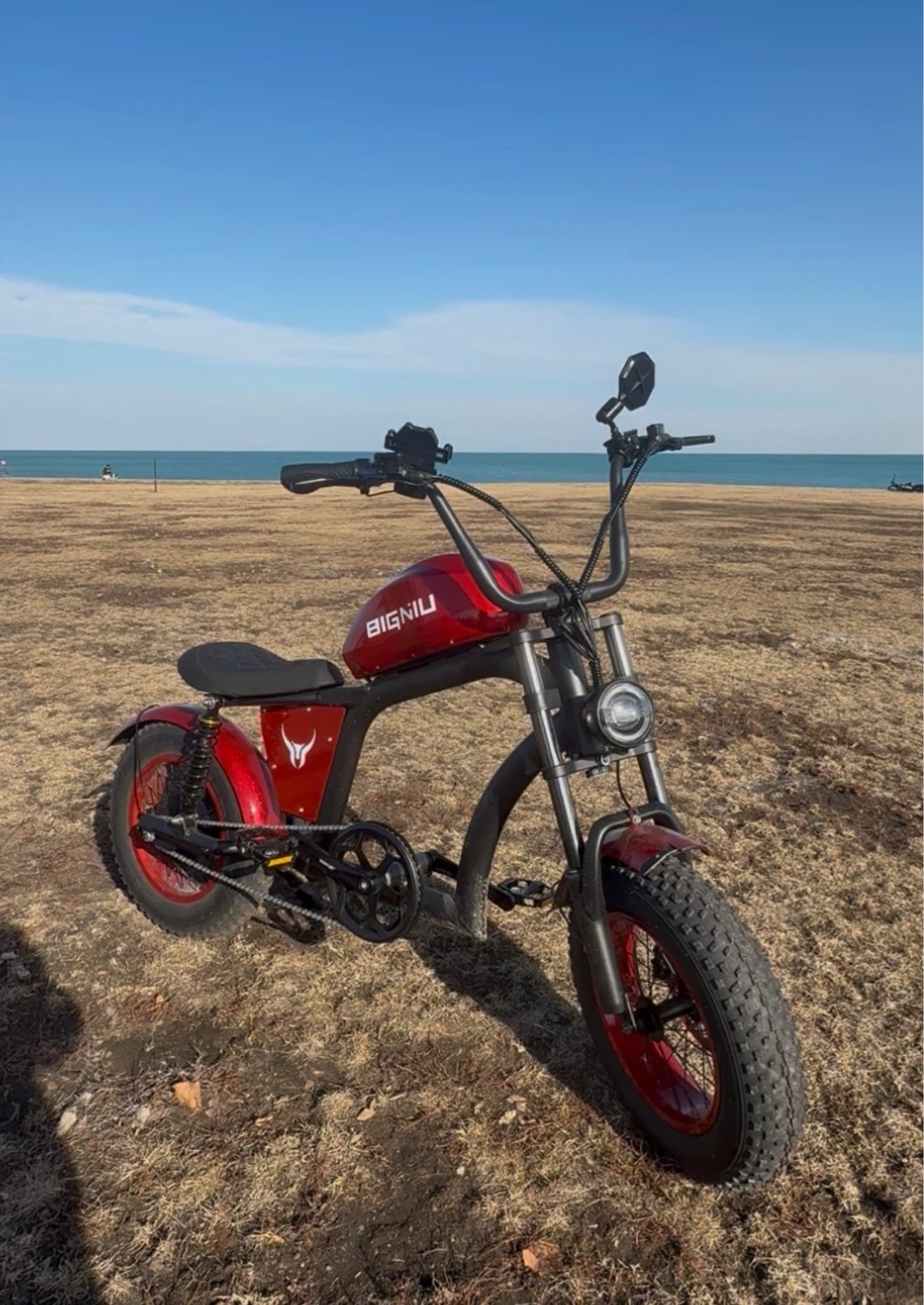 BIGNIU bgx Red Electric Bicycle