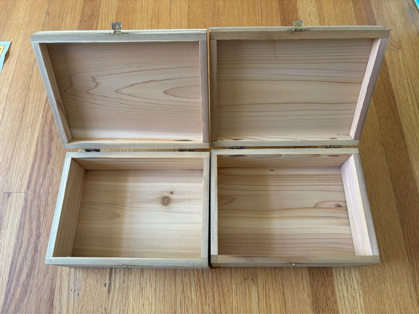 Two Wooden Storage Boxes "Dreams Take Flight" - photo 2