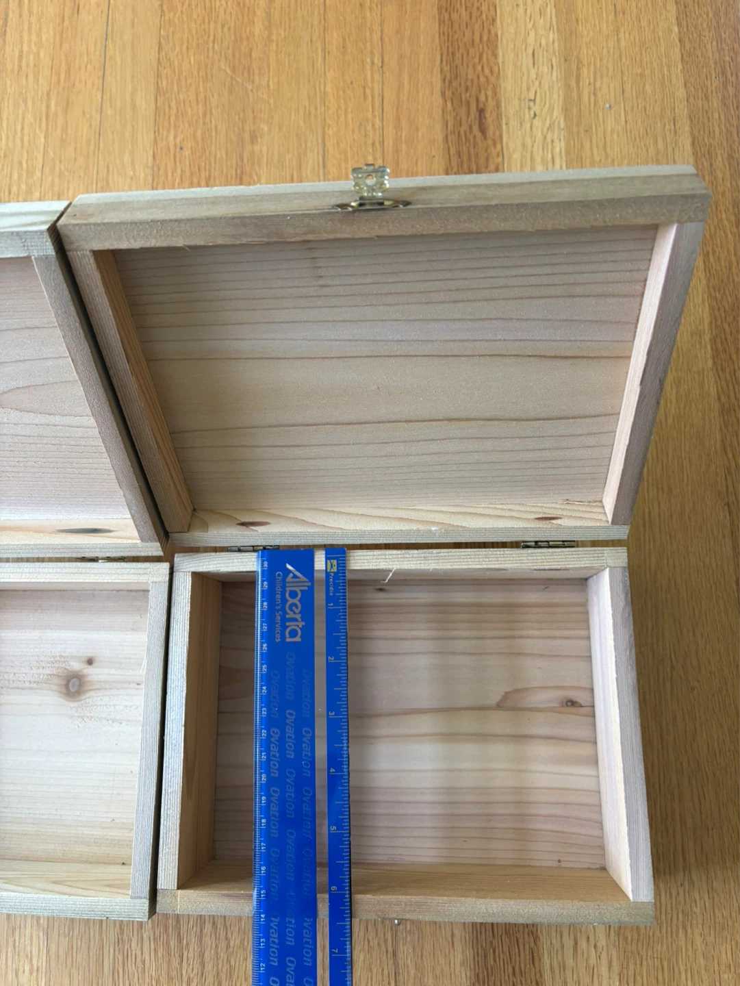 Two Wooden Storage Boxes "Dreams Take Flight" - photo 4