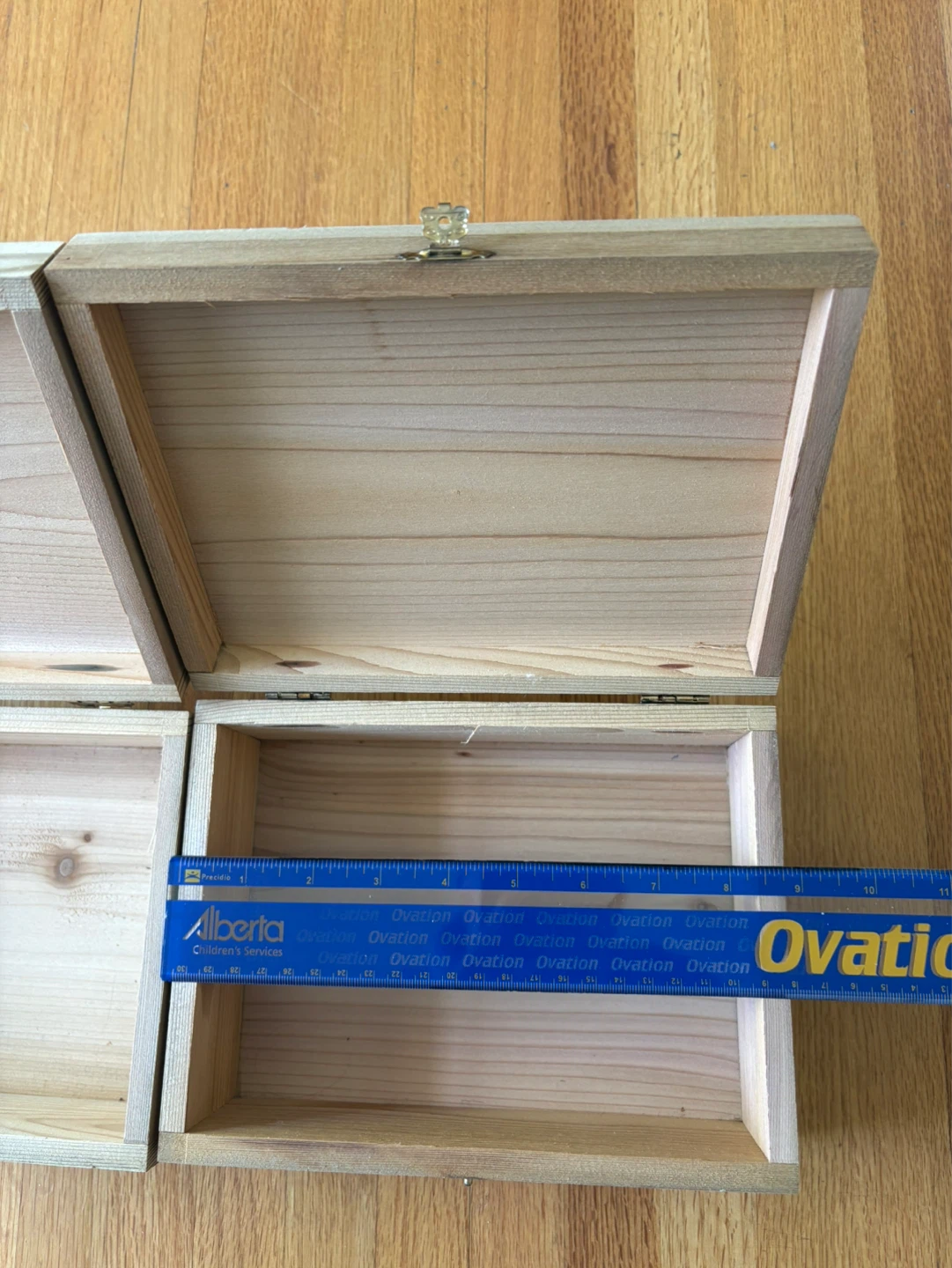 Two Wooden Storage Boxes "Dreams Take Flight" - photo 3