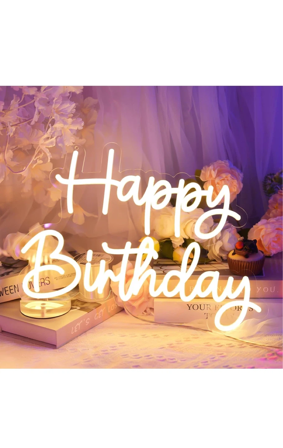 Happy Birthday Neon Sign