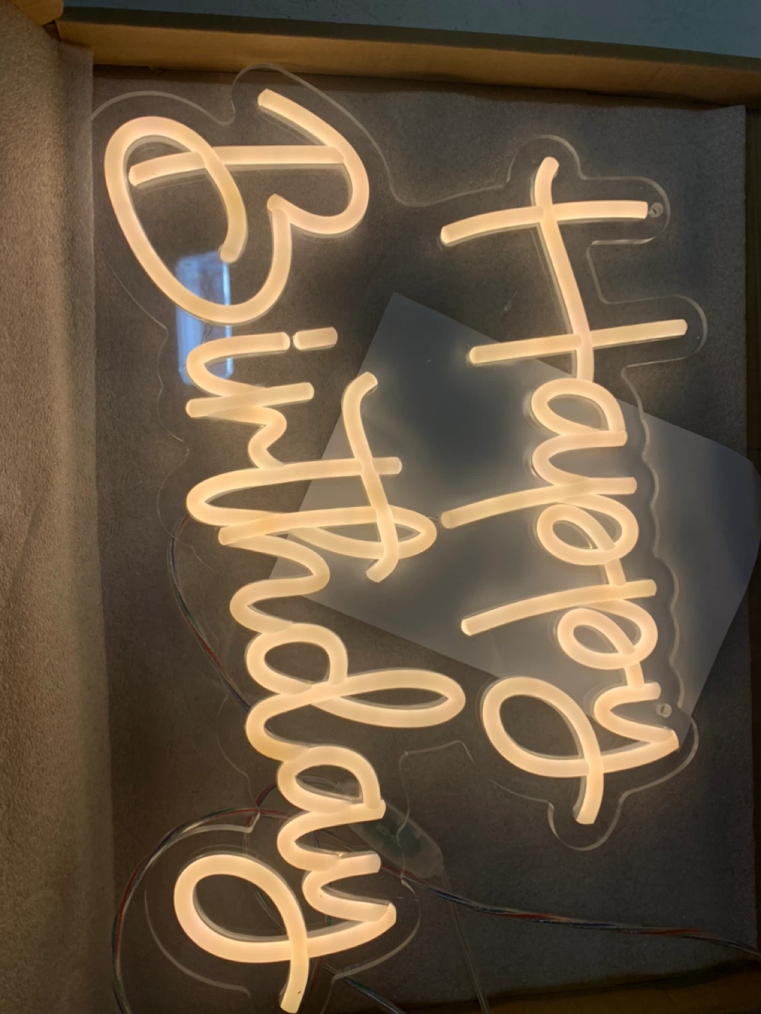 Happy Birthday Neon Sign - photo 5