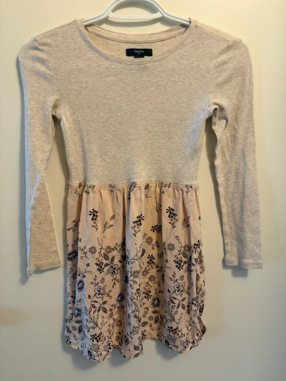 GapKids Girls Dress - Beige/Floral