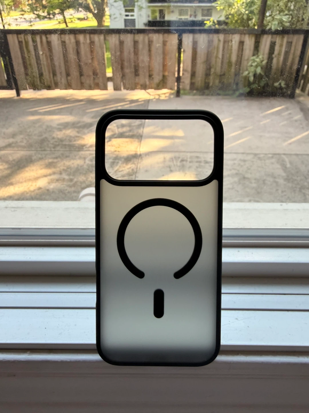 iPhone 14 Pro Case - Frosted Back with Black Frame - photo 2