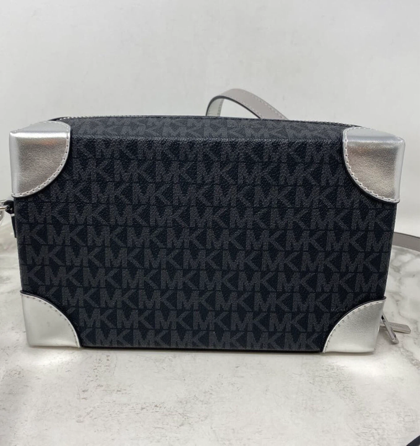 Michael Kors Jeanie Crossbody Bag – Black/Silver - photo 2