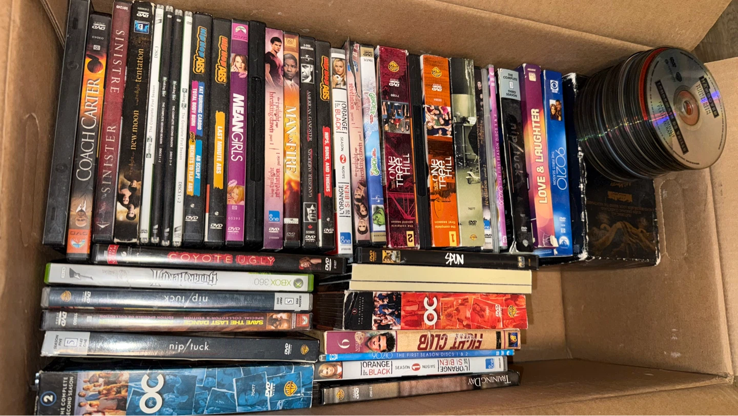 Assorted DVD Collection - Movies & TV Shows