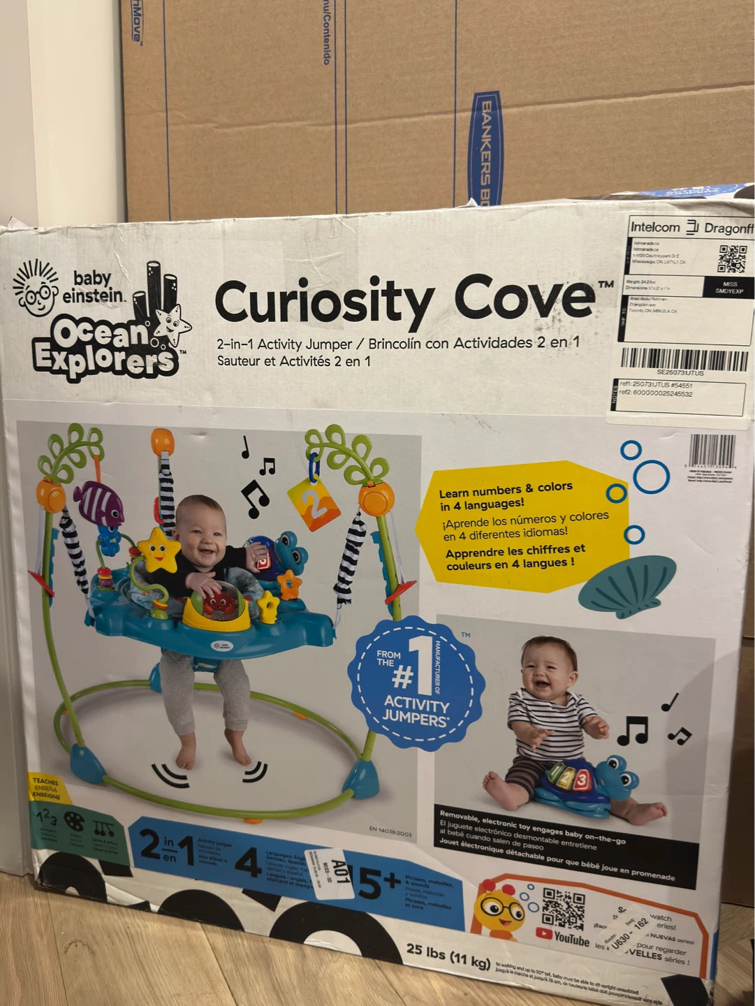 Baby Einstein Ocean Explorers Curiosity Cove Activity Jumper