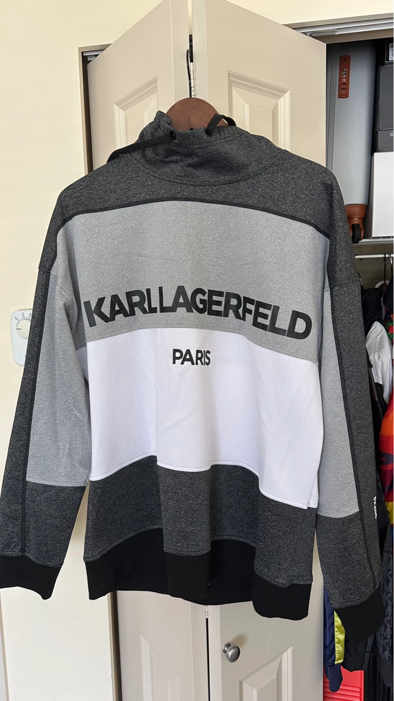Karl Lagerfeld Colour Block Hoodie L/G