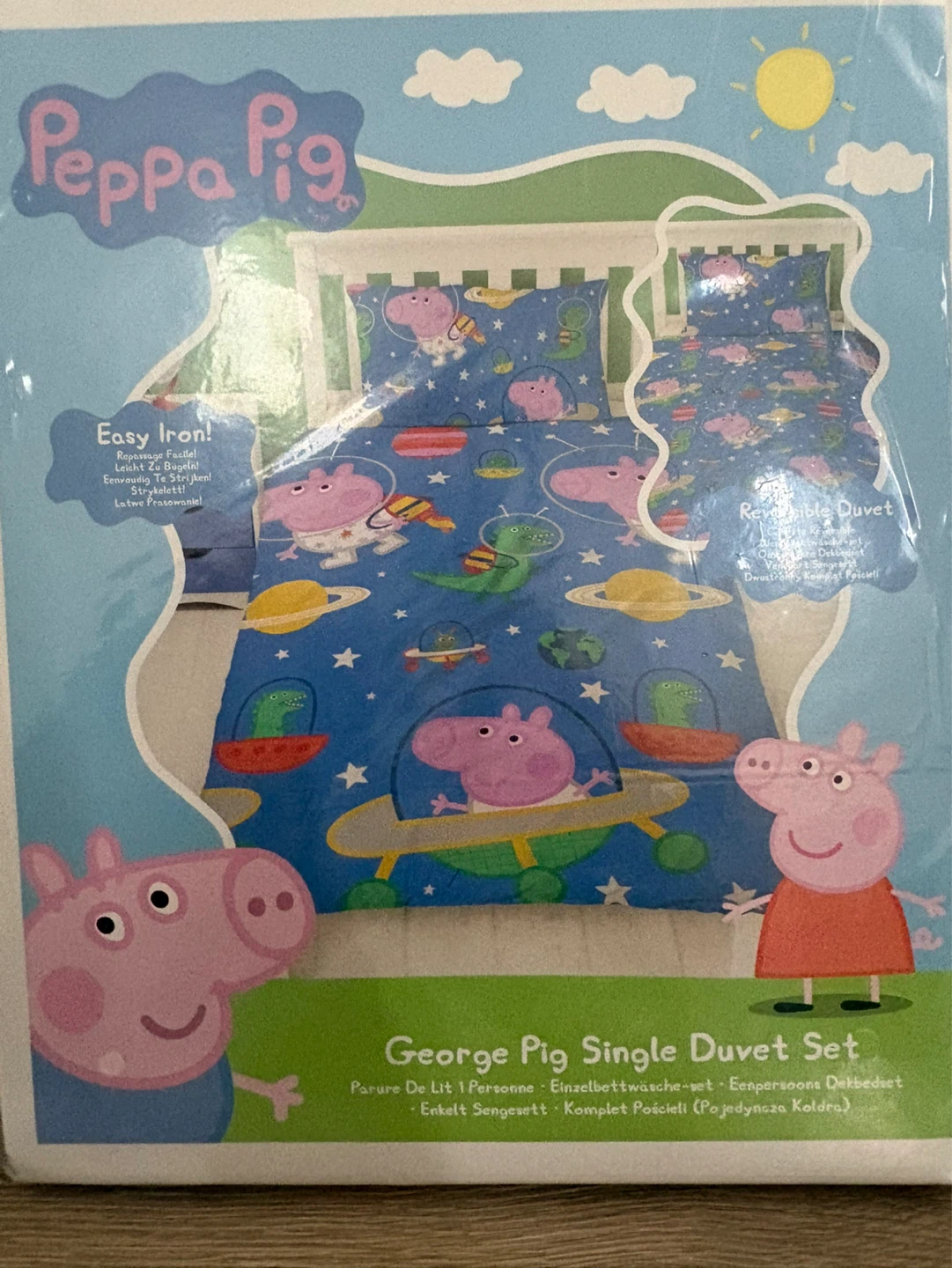 Peppa Pig George Single Duvet Set