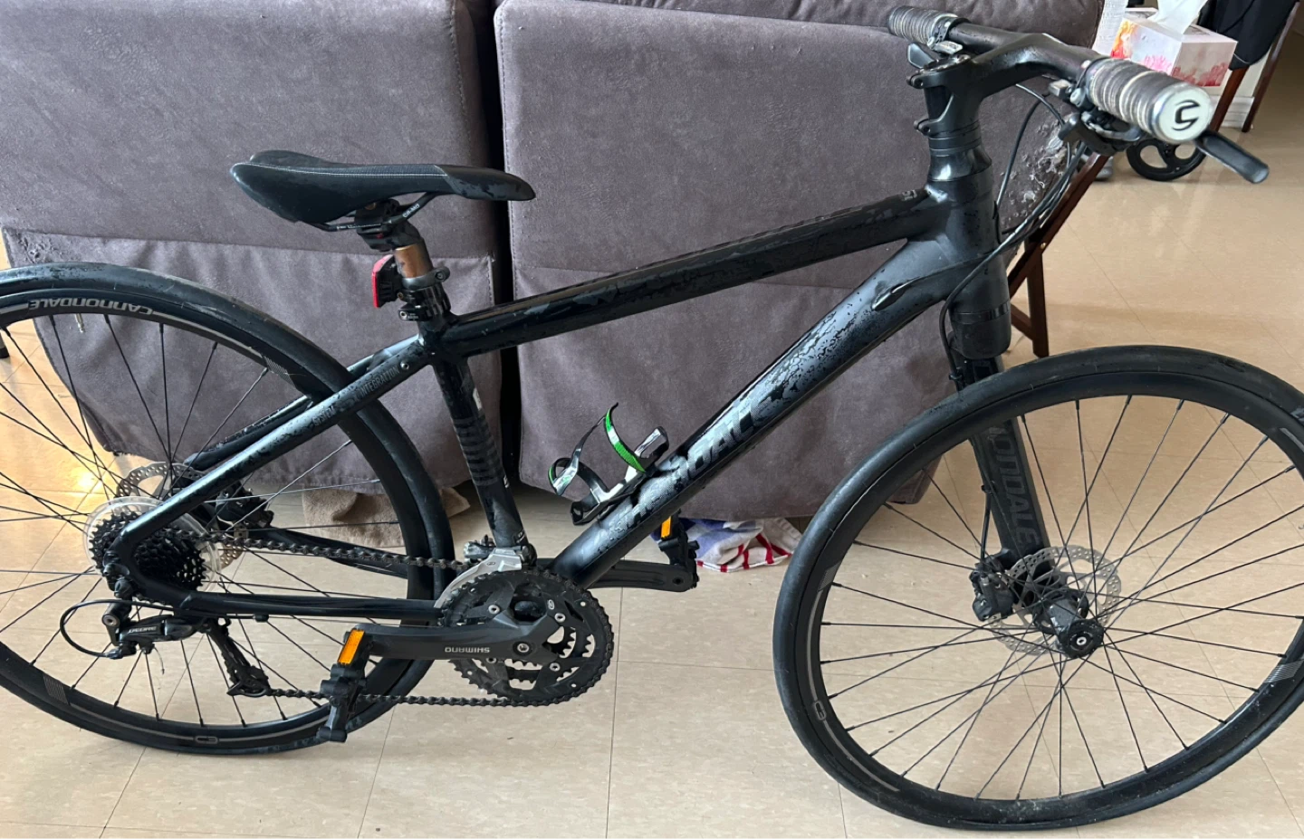 Cannondale titanium alloy bike - photo 2