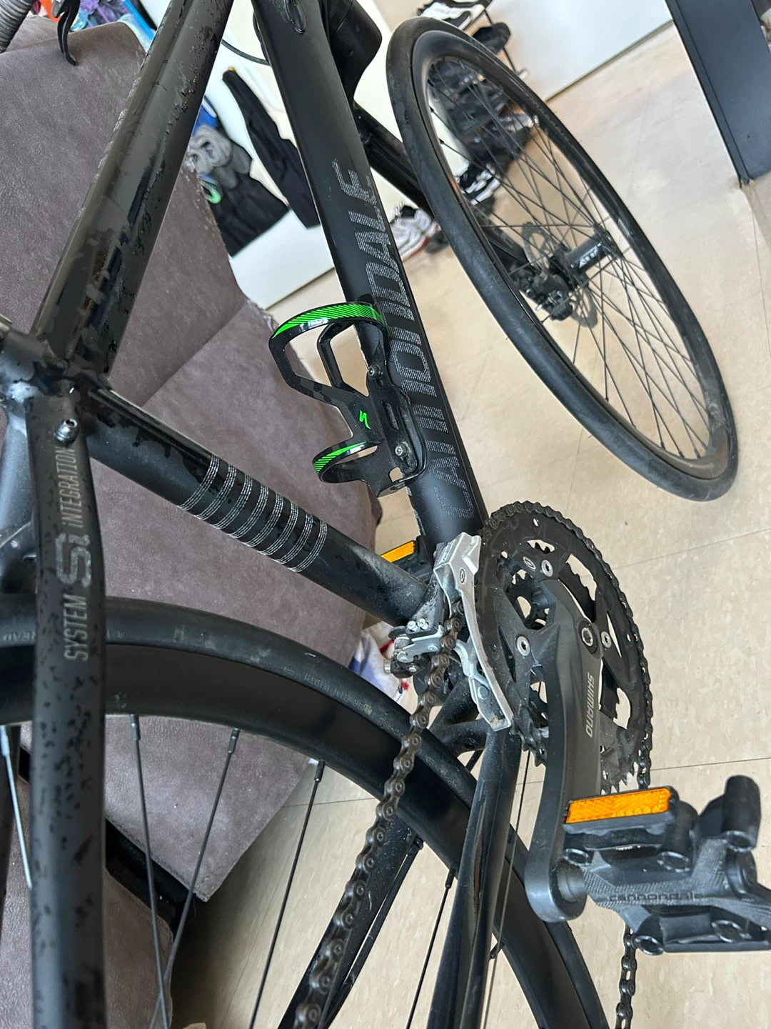 Cannondale titanium alloy bike - photo 3