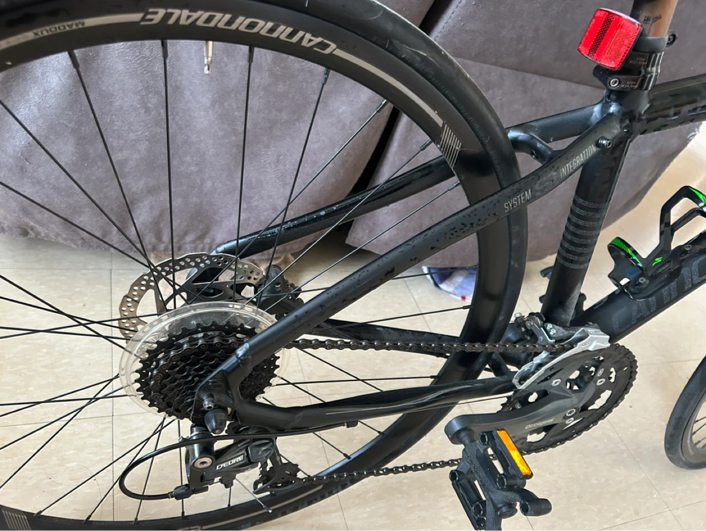 Cannondale titanium alloy bike - photo 4