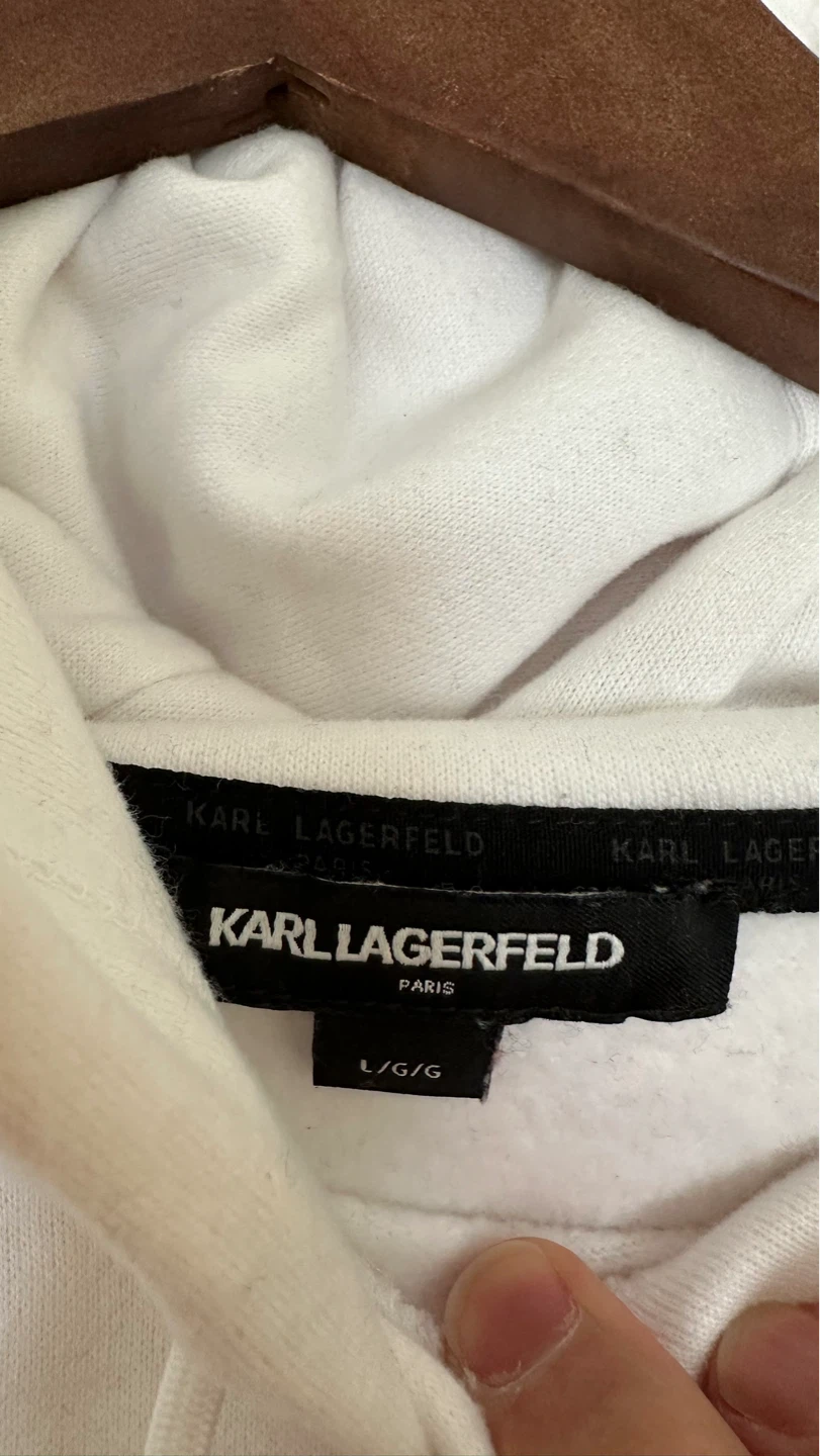Karl Lagerfeld Paris White Hoodie - photo 2
